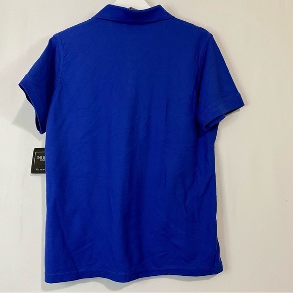 Ultra Club Women’s Button Short Sleeve Polo University Blue Size Large NWT - Picture 5 of 6